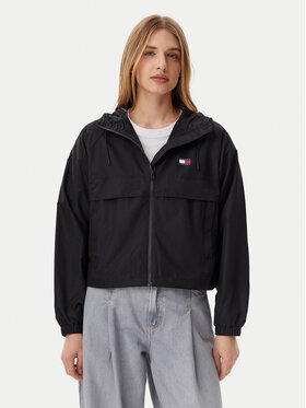 Tommy Jeans Tommy Jeans Windjacke Essential DW0DW20672 Schwarz Relaxed Fit