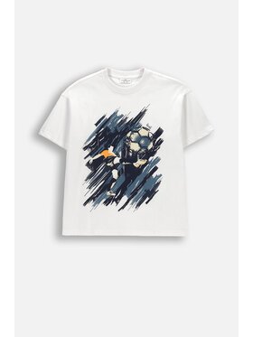 Coccodrillo Coccodrillo T-Shirt WC6143201MBJ-001 Biały Regular Fit
