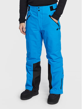 4F 4F Pantalon de ski H4Z22-SPMN006 Bleu Regular Fit