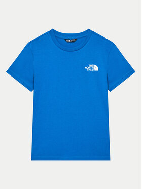The North Face The North Face T-särk Simple Dome NF0A8DRP Sinine Regular Fit