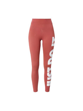 Nike Nike Legginsy Sportswear Essential Różowy Regular Fit