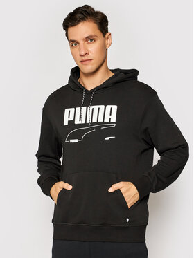 Puma Puma Majica dugih rukava Rebel 585742 Crna Regular Fit