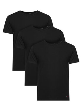 Tommy Hilfiger Tommy Hilfiger Σετ t-shirts UM0UM03929 Μαύρο Slim Fit