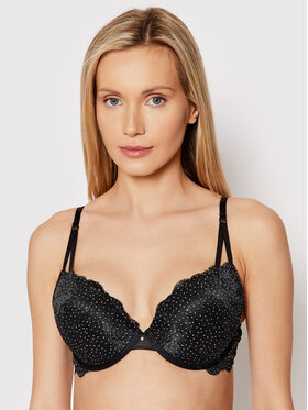Gossard Gossard Grudnjak sa žicom Glitter 17701 Crna
