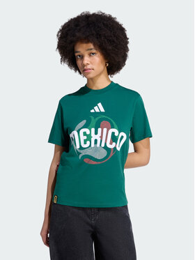 adidas adidas Koszulka techniczna 165811 Zielony Regular Fit