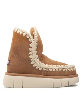 Mou Mou Μπότες Χιονιού Eskimo 18 FW531002A Καφέ