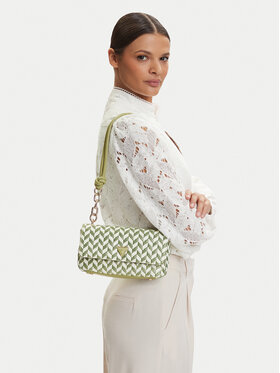 Guess Guess Torebka Tessi HWWG76 91190 Zielony jasny