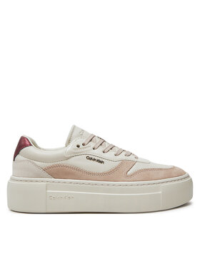 Calvin Klein Calvin Klein Tossud Ff Cupsole Lace Up W/Ml Mix M HW0HW02125 Beež