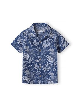 MINOTI MINOTI Koszula 17SHIRT 9 Granatowy Regular Fit