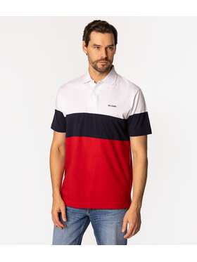 Lee Cooper Lee Cooper Polo TRITON 5007 Czerwony Regular Fit