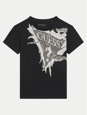 Guess Guess T-Shirt L5GI20 K8HM4 Schwarz Regular Fit