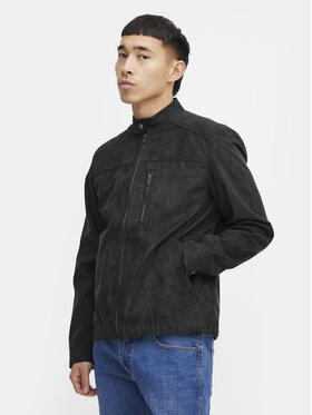 Blend Blend Jacke aus Kunstleder 20716626 Schwarz Regular Fit