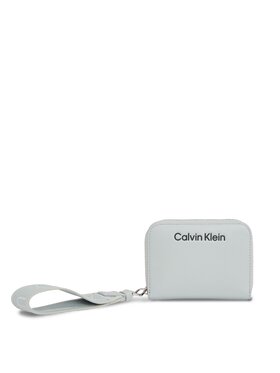 Calvin Klein Calvin Klein Duży Portfel Damski Gracie K60K611688 Szary