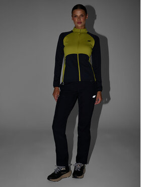 4F 4F Spodnie outdoor INBETWEEN TRAIL Czarny Regular Fit