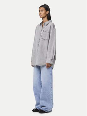 Τζιν πουκάμισο Pieces φωτογραφία