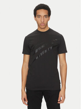 Plein Sport Plein Sport Tricou SAEC MTK8008 STE001N Negru Regular Fit