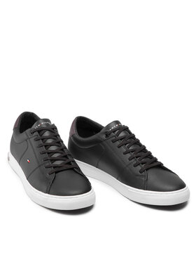 Tommy Hilfiger Superge Essential Leather Detail Vulc FM0FM04047 Črna