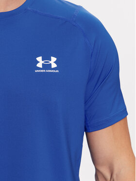 Under Armour T-shirt Ua Hg Armour Fitted Ss 1361683 Plava Fitted Fit