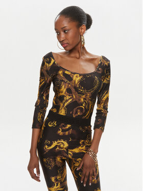 Versace Jeans Couture Versace Jeans Couture κορμάκι 76HAM221 Μαύρο Slim Fit