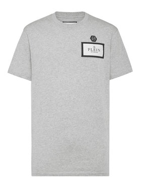PHILIPP PLEIN PHILIPP PLEIN Tričko 22141 Sivá Regular Fit