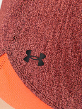 Under Armour Športne Kratke Hlače Play Up Twist Shorts 3.0 1349125 Rdeča Loose Fit