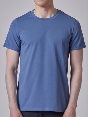 Skiny Skiny T-Shirt 80508 Niebieski Regular Fit