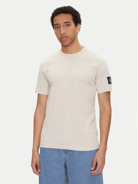 Calvin Klein Jeans Calvin Klein Jeans Tricou J30J323484 Bej Regular Fit
