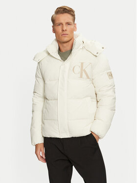 Calvin Klein Jeans Calvin Klein Jeans Зимно яке J30J326104 Екрю Regular Fit