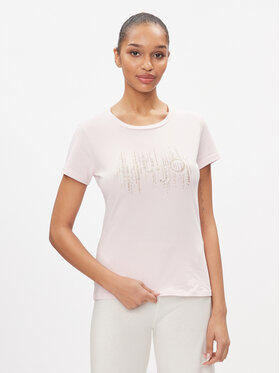 Liu Jo Sport Liu Jo Sport Тишърт TA4246 JS003 Розов Regular Fit