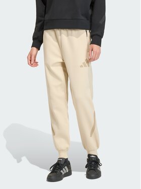 adidas adidas Spodnie dresowe 136891 Beżowy Regular Fit