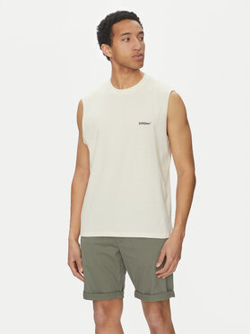 Jack&Jones Jack&Jones Tank top Varenna 12273524 Écru Oversize