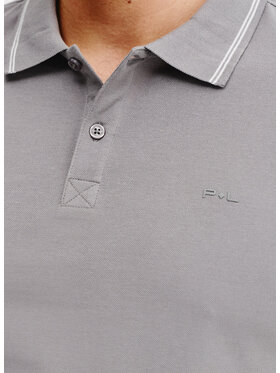 Pako Lorente Pako Lorente Polo P25SF-TX-004 Szary Classic Fit