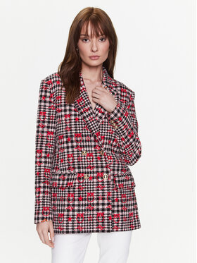 PINKO Pinko Marynarka 100642 A0N2 Czerwony Regular Fit