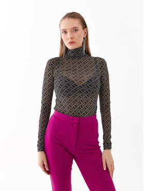 PINKO Pinko Bluse Lamu 101813 A13G Schwarz Slim Fit