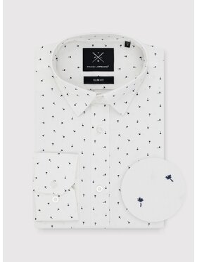 Pako Lorente Pako Lorente Koszula P24WN-1X-033 Biały Slim Fit