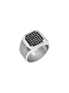 Breil Breil Pierścionek STEEL & SPARK Srebrny