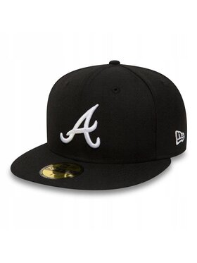 New Era New Era Czapka z daszkiem Atlanta Braves Czarny