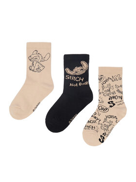 Disney Classics Disney Classics Dolge nogavice CEO-ACCCS-AW26-226DCLS(3-PACK) Pisana
