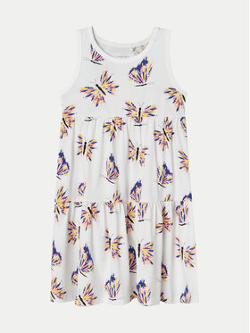 NAME IT NAME IT Φόρεμα καλοκαιρινό Vigga 13228208 Λευκό Regular Fit