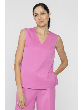 Deni Cler Milano Deni Cler Milano Top W-DC-0009-D2-E9-32-1 Różowy Oversize
