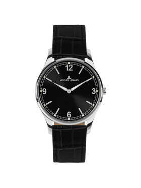 Jacques Lemans Jacques Lemans Zegarek 1-2129A Czarny