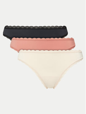 Guess Guess Set 3 perechi de chiloți de damă clasici O4YG03 KBS50 Colorat