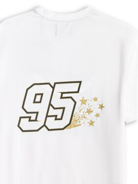 4F 4F T-Shirt MOTOSPORTS 2026 Biały Regular Fit