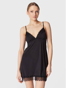 Cotton On Cotton On Nachthemd 669395 Schwarz Relaxed Fit