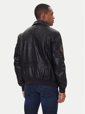 Μπουφάν δερμάτινο Milestone φωτογραφία