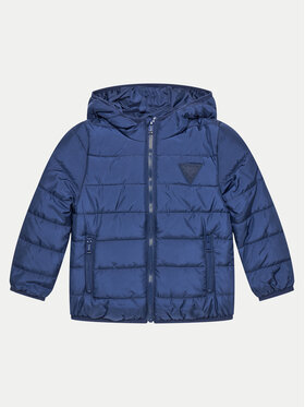 Guess Guess Dūnu jaka H4BT03 WCFM0 Zils Regular Fit
