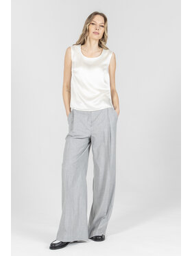 Deni Cler Milano Deni Cler Milano Top W-DC-0006-F2-F8-11-1 Kremowy Regular Fit