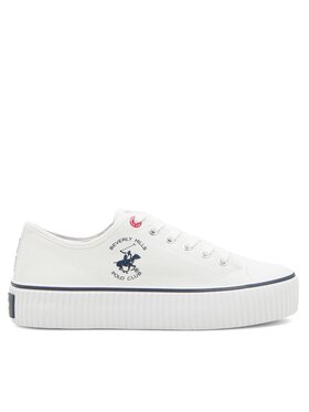 Beverly Hills Polo Club Beverly Hills Polo Club Sneakers aus Stoff W-BHPC027M Weiß