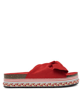 DeeZee DeeZee Klapki E2050-3 Czerwony