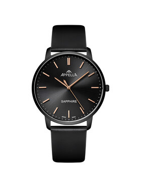 Appella Appella Zegarek L70012.S2R6Q Czarny